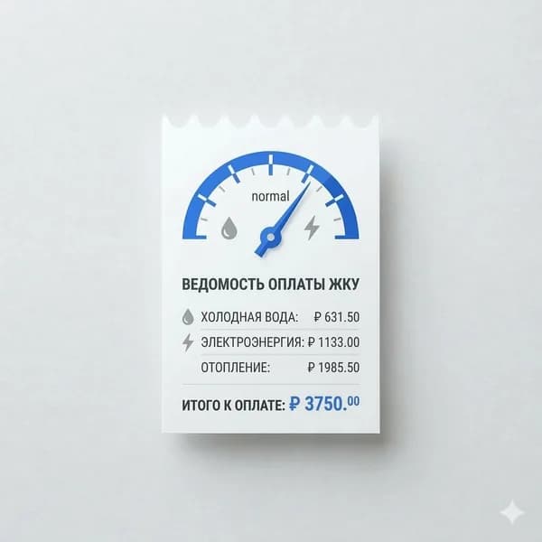 Акт учёта счётчиков и ЖКУ